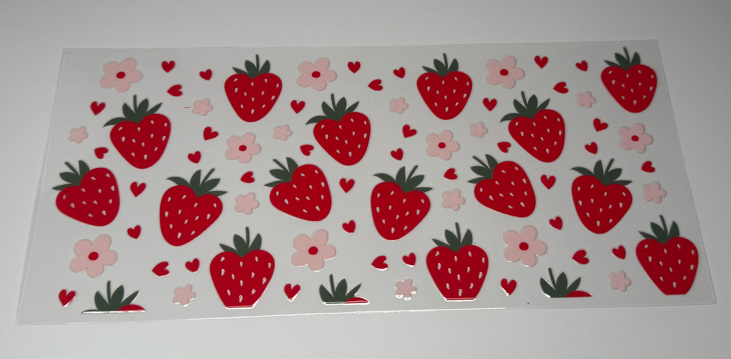 Strawberry & Flowers