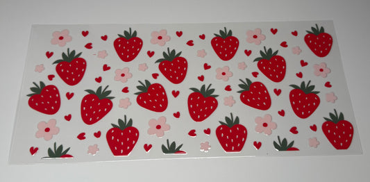 Strawberry & Flowers