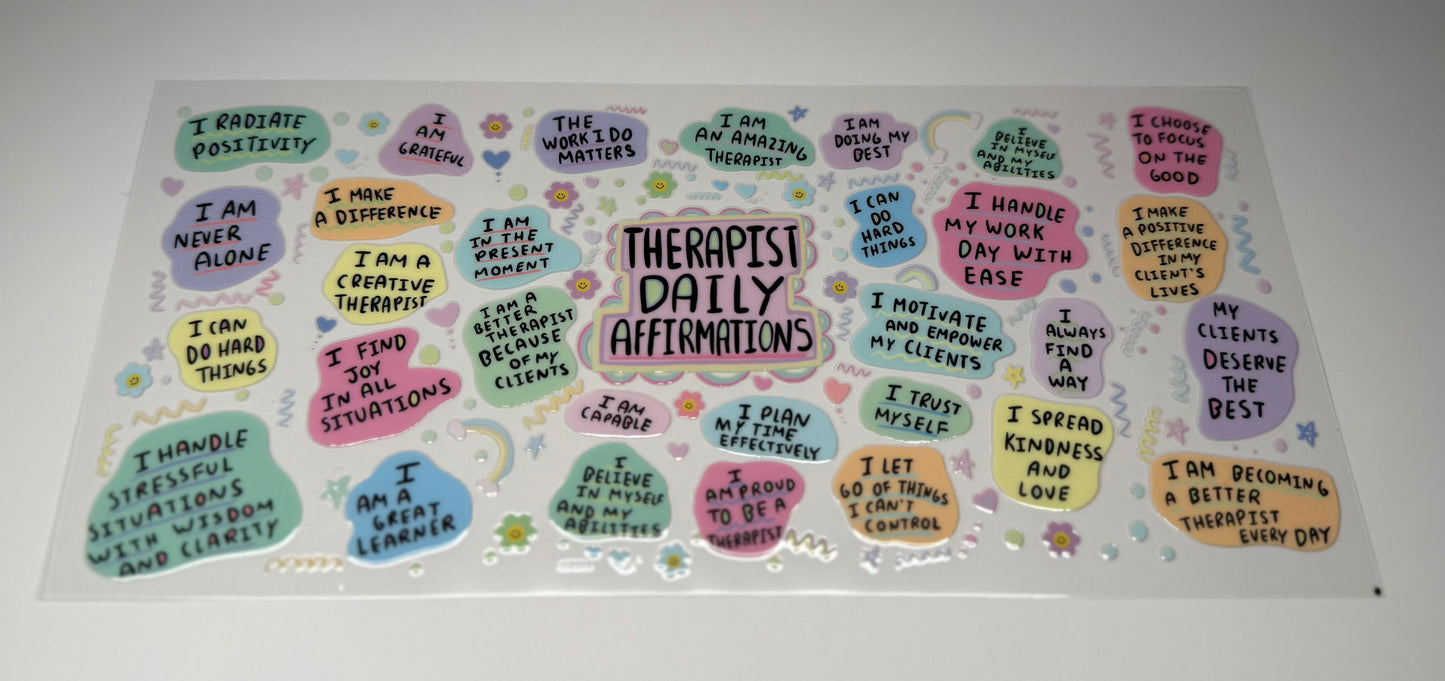 Therapist Dailey Affirmations