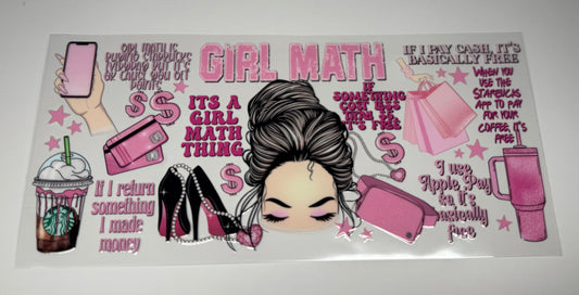 Girl Math🩷