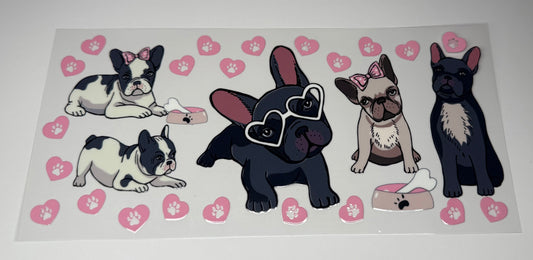 Frenchie Hearts