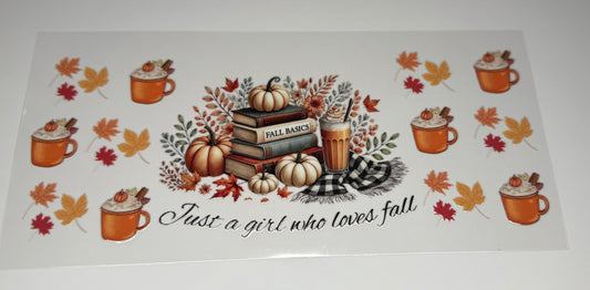 Girl who loves fall