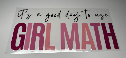 Girl Math