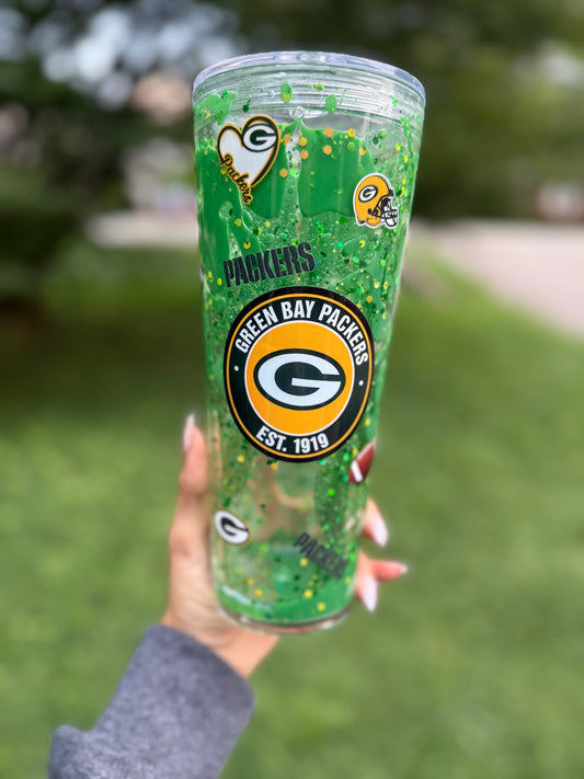 24 oz Packers Lava Cup