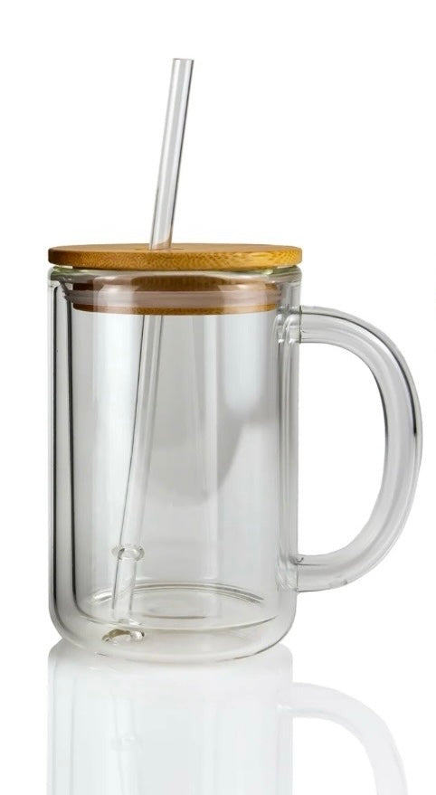 15 oz Glass Mug