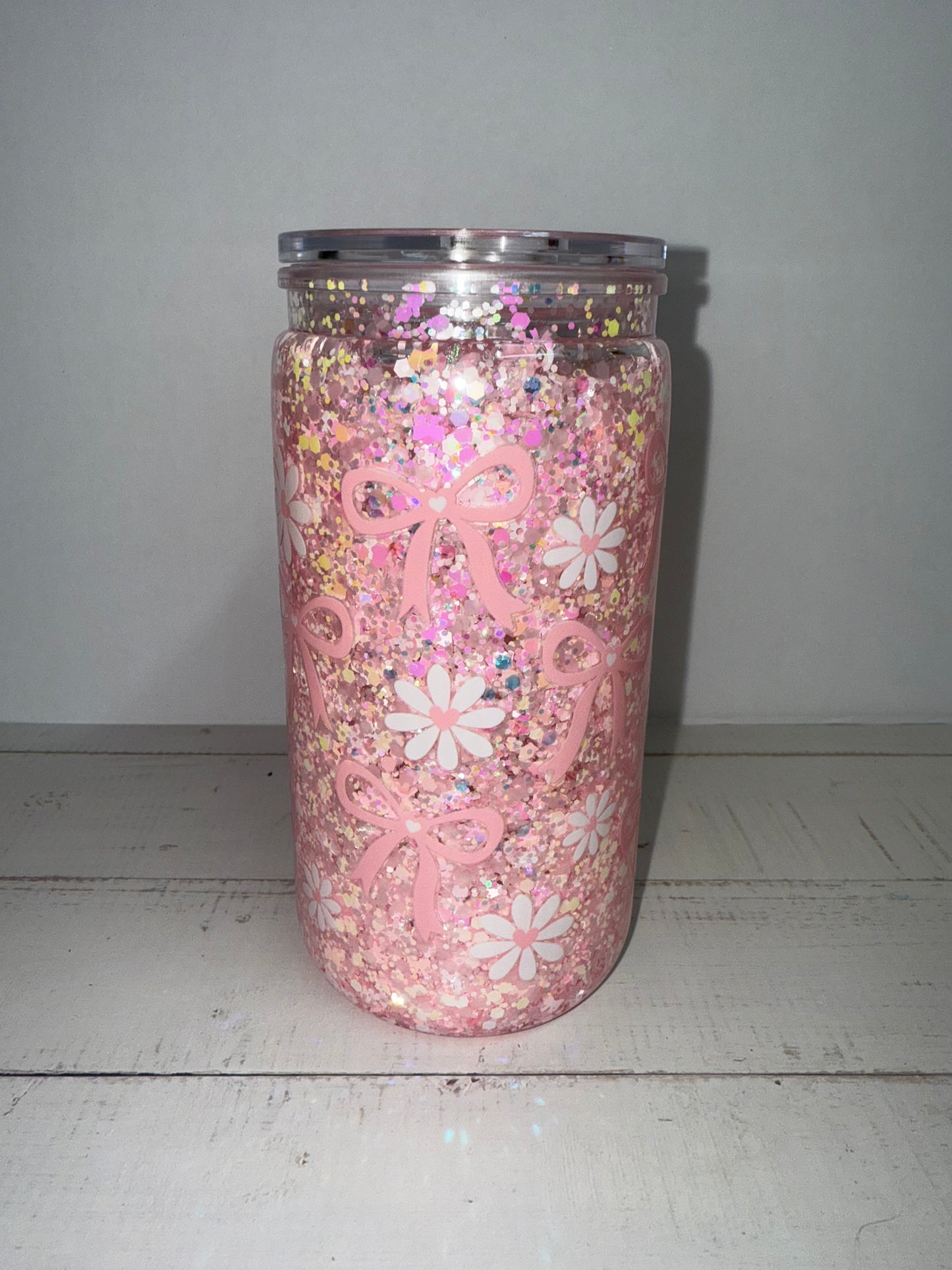 16 oz Acrylic Glitter